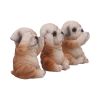 Three Wise Bulldogs 7.5cm Dogs NEMESIS NOW | EASTER SALE