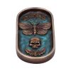 Death's Head Incense Holder 17cm Gothic Last Chance to Buy
