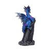 Cobalt Rune Protector 10.8cm Dragons Figurines de dragons