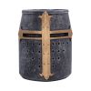 Crusaders Scribe Pen Pot 10cm History and Mythology Easter