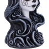 Flor de Muerte Backflow Incense Burner 16.5cm Skulls Gifts Under £100