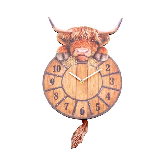 Highland Tickin' Animals Tickin Clocks