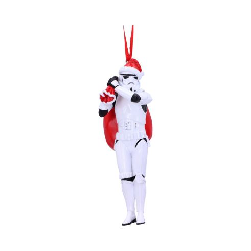 Stormtrooper Santa Sack Hanging Ornament 13cm Sci-Fi Out Of Stock