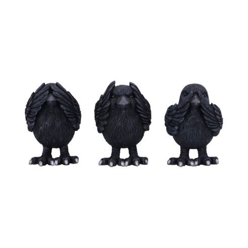 Three Wise Ravens 8.7cm Ravens Top 200 None Licensed