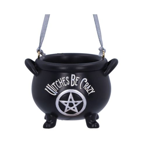 Witches Be Crazy Hanging Ornament 6.1cm Witchcraft & Wiccan Articles en Vente