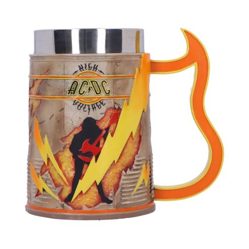 ACDC High Voltage Tankard 17cm Band Licenses Band Merch Product Guide