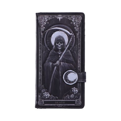Skeleton Tarot Embossed Purse 18.5cm Reapers Gifts Under £100