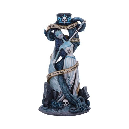 Corpse Bride With This Candle Vow Candle Holder 19cm Fantasy Top 200