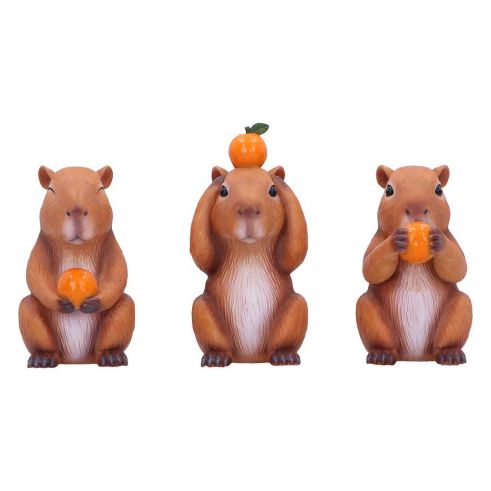 Three Wise Capybaras 10.5cm Animals Mother's Day