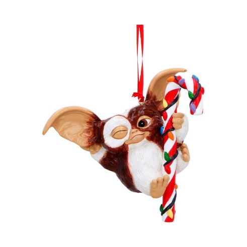 Gremlins Gizmo Festive Candy Cane Hanging Ornament Fantasy Out Of Stock