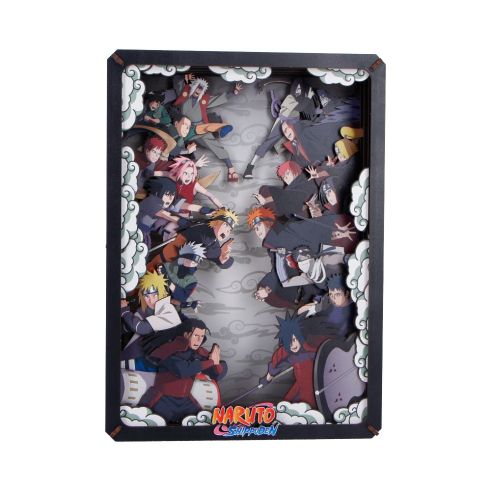 Naruto Combat Wooden Theatre (Large) Anime Out Of Stock
