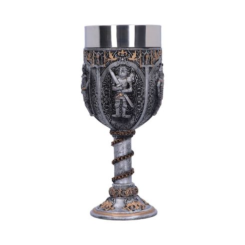 Medieval Knight Goblet 17.5cm History and Mythology Out Of Stock