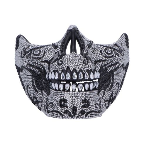 Jewelled Masquerade (Silver) 17.5cm Skulls NEMESIS NOW | EASTER SALE