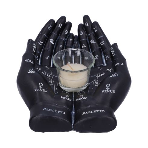 Palmist's Guide (Black) 22.3cm Palmistry Articles en Vente