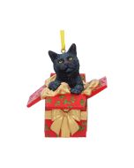 Present Cat Hanging Ornament (LP) 9cm Cats Articles en Vente