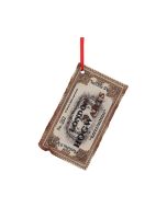 Harry Potter Hogwarts Ticket Hanging Ornament Fantasy RRP Under 10
