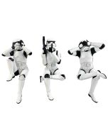 Three Wise Sitting Stormtroopers 11cm Sci-Fi Best Sellers