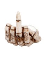 Final Gesture Candle Holder 8.2cm Skeletons Gifts Under £100