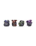 Eggling Hoard 5cm Dragons Figurines de dragons