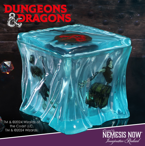 D&D Gelatinous Cube Dice Box | Available For The First Time