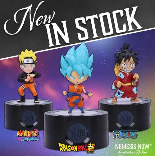 Anime Alarm Clocks (Dragon Ball, One Piece, Naruto) | New in Stock