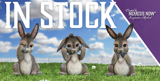 Three Wise Donkeys | In Stock