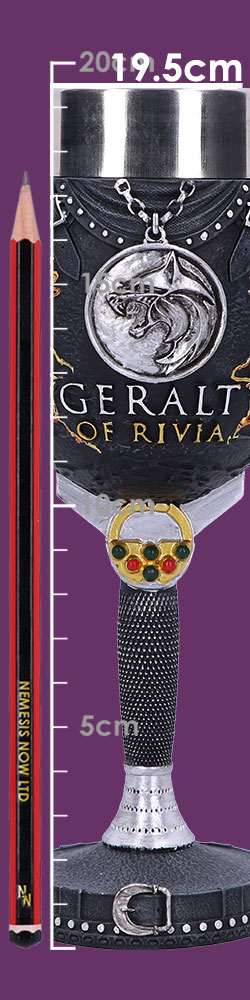 The Witcher Geralt of Rivia Goblet 19.5cm