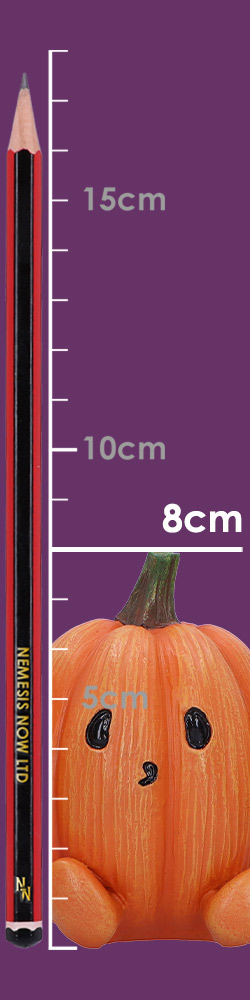 Three Wise Pumpkins 8cm