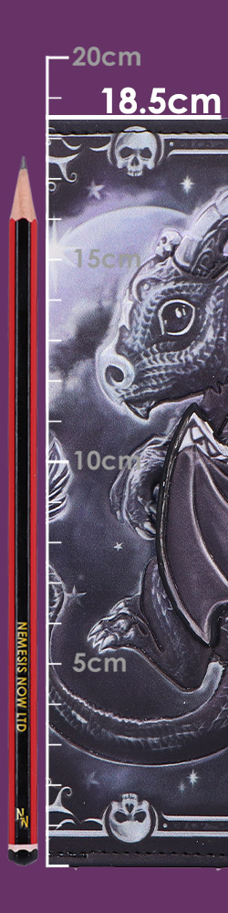 Moon of Lucifly Embossed Purse 18.5cm