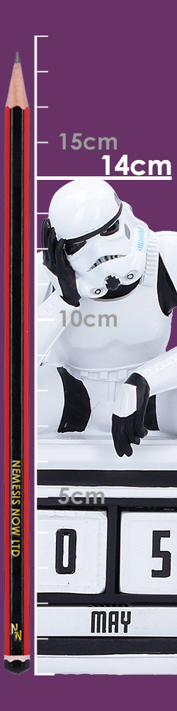 Stormtrooper What a Day Perpetual Calendar 14cm