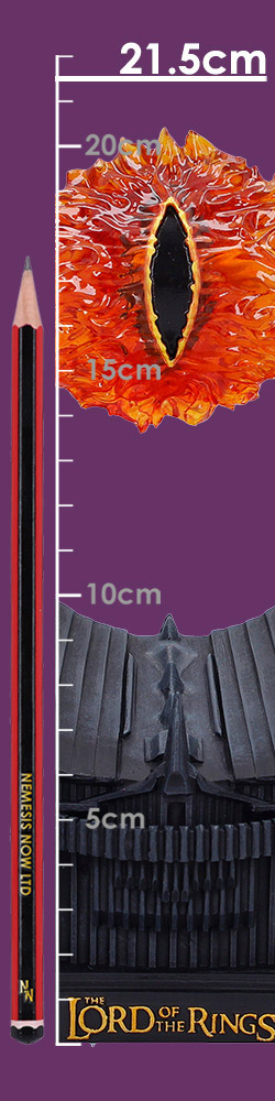 Lord of the Rings Eye of Sauron Lamp 21.5cm Lord of the Rings Eye of Sauron Lamp 21.5cm
