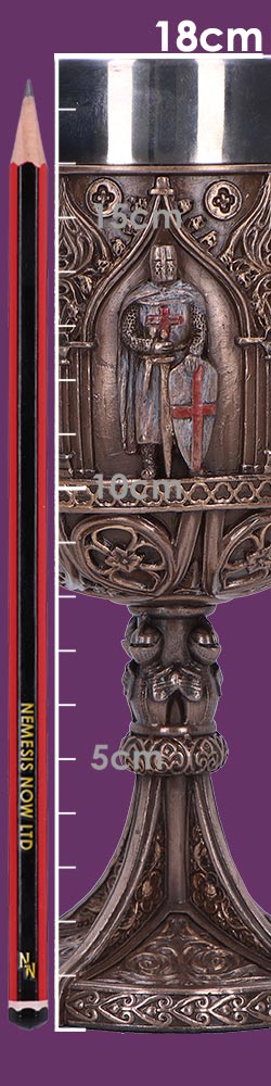 Knights Templar Goblet 18cm Knights Templar Goblet 18cm