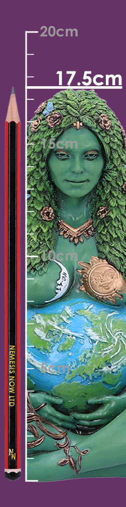 Mother Earth Art Figurine (Painted Small) 17.5cm Mother Earth Art Figurine (Painted Small) 17.5cm
