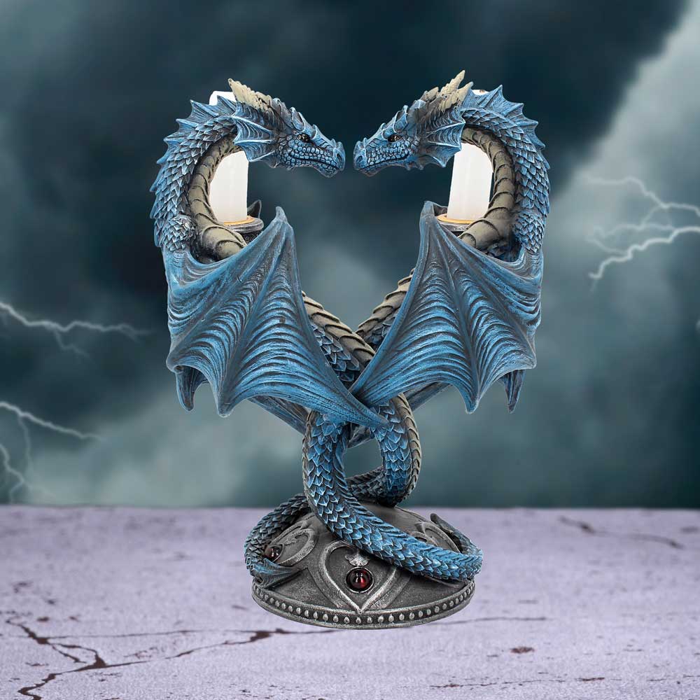 Anne Stokes Dragon Heart Gothic Candle Holder