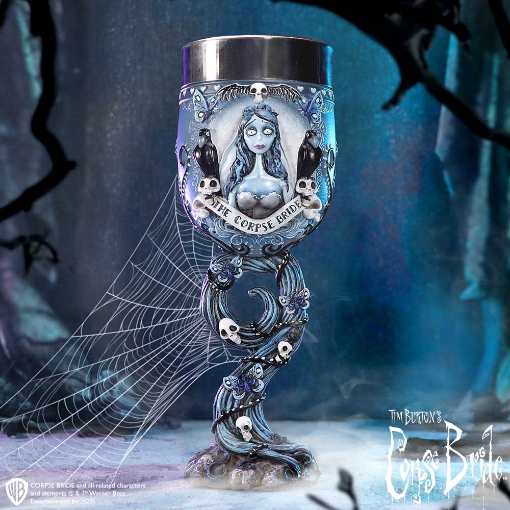 Officially licensed Corpse Bride Emily Goblet 20.6cm