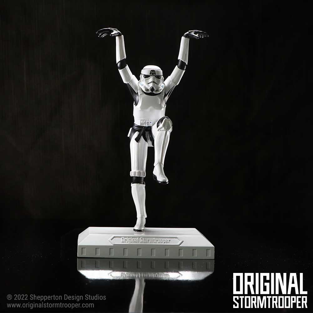 Officially Licensed Stormtrooper Crane Kick Figurine 20.5cm