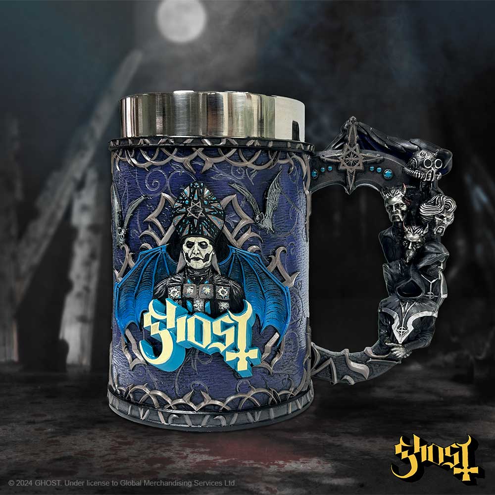 Ghost Papa Emeritus Evolution Tankard in Blue