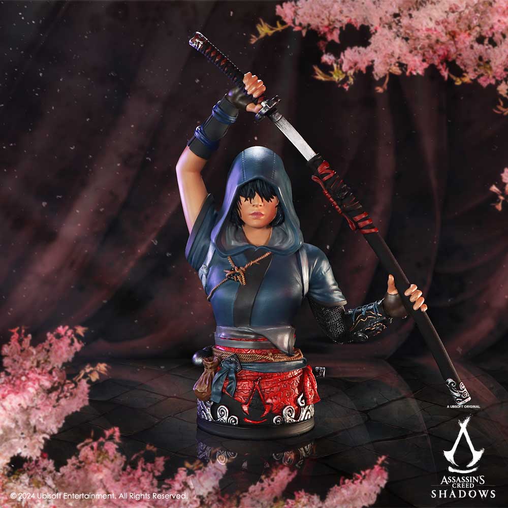 Assassins Creed Shadows Detailed Naoe Bust