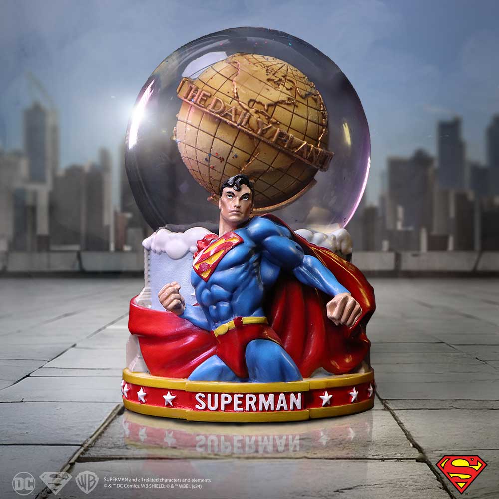 DC The Daily Planet Superman Hero Snow Globe