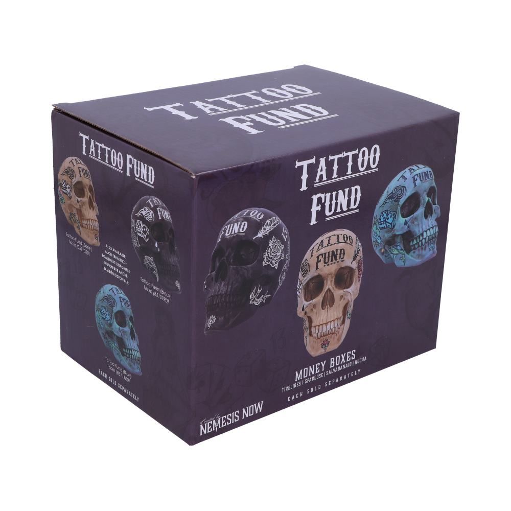 Tattoo Fund Blue Skull | Nemesis Now Wholesale Giftware