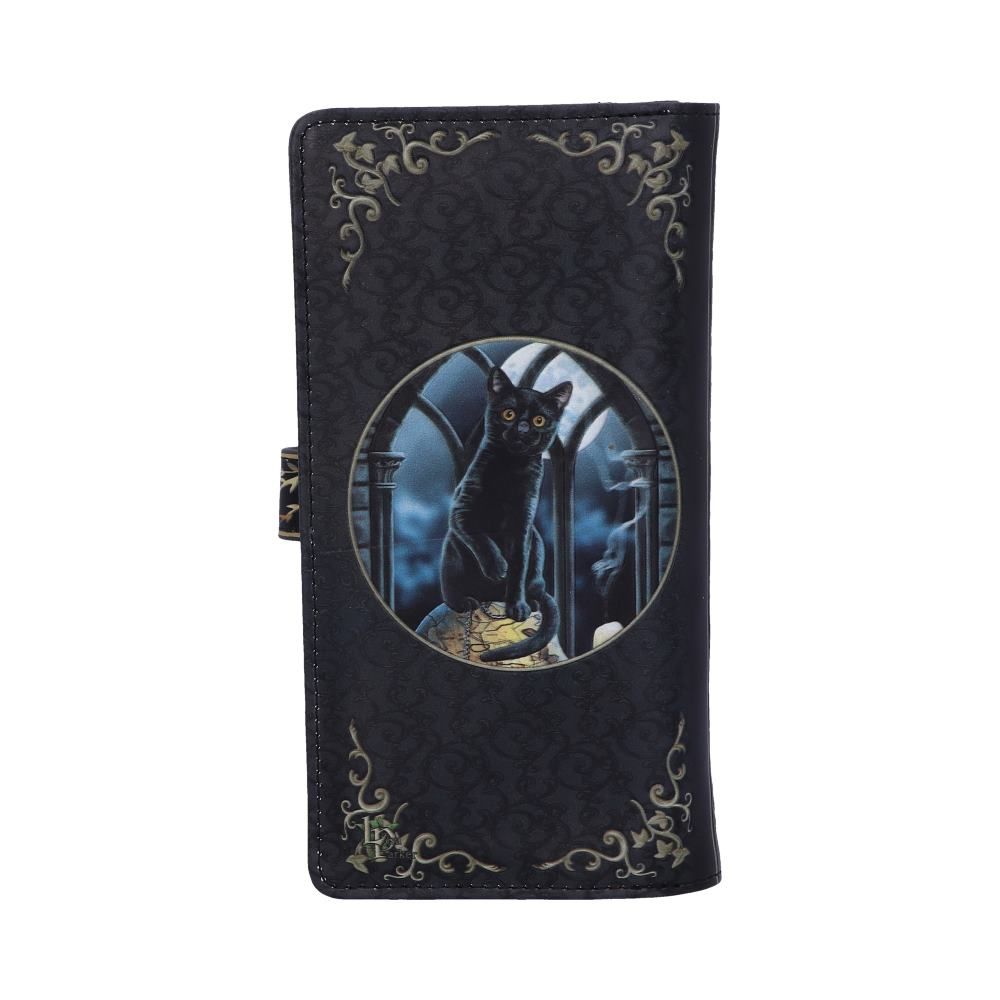 Nemesis Now Lisa Parker Überwurf „Spirits Of Salem“ – Schwarze Katze Mit Totenkopf-Motiv
