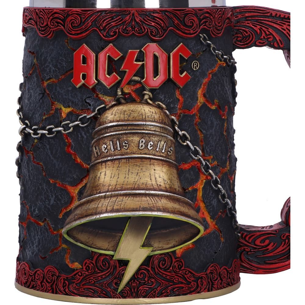 ACDC Hells Bells Tankard 15 7cm Acdc hells bells tankard 15 7cm