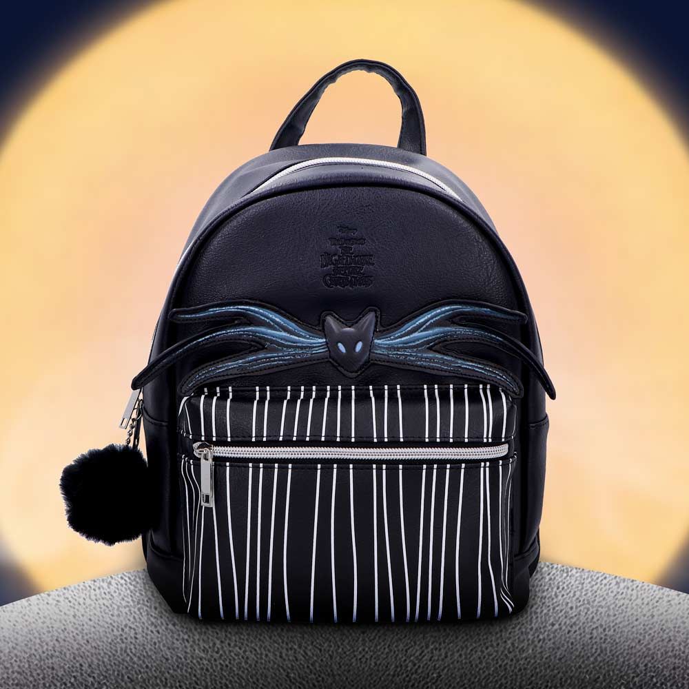 black cat mini backpack Cutie Kitty by Great Pretenders for Kids – Stay Forever The exterior is adorned with a velvet black cat peeking out from a vibrant orange pumpkin Thailand Black cat mini backpack