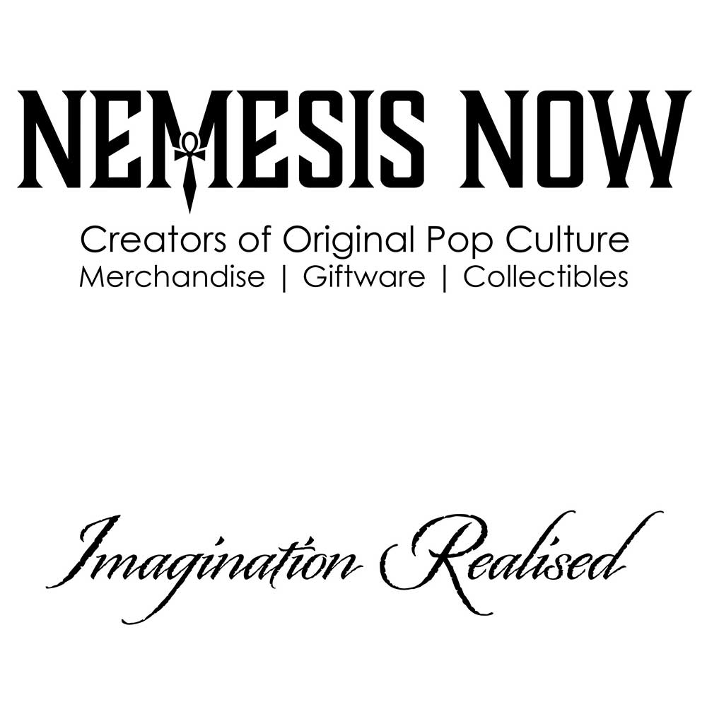 Nemesis Now Sigil Goblet Game of Thones Verre à vin en résine avec Insert en Acier Inoxydable 18 cm 