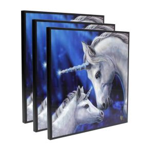Sacred Love Crystal Clear Picture 40cm Set of 3