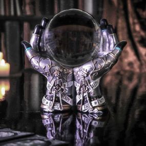 Hands of the Future Crystal Ball Holder 20cm