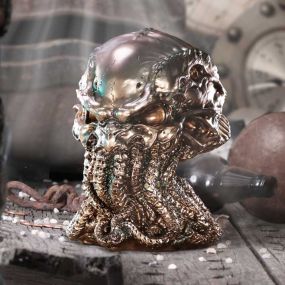 Cthulhu Skull Bronze (JR) 20cm
