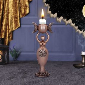 Spiral Goddess Candle Holder 20.3cm