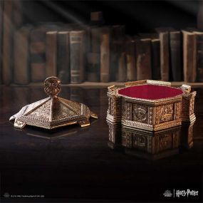 Harry Potter Hogwarts Trinket Box in Bronze 18cm