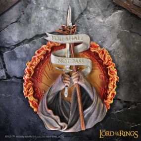 Lord of the Rings You Shall Not Pass Wall Plaque